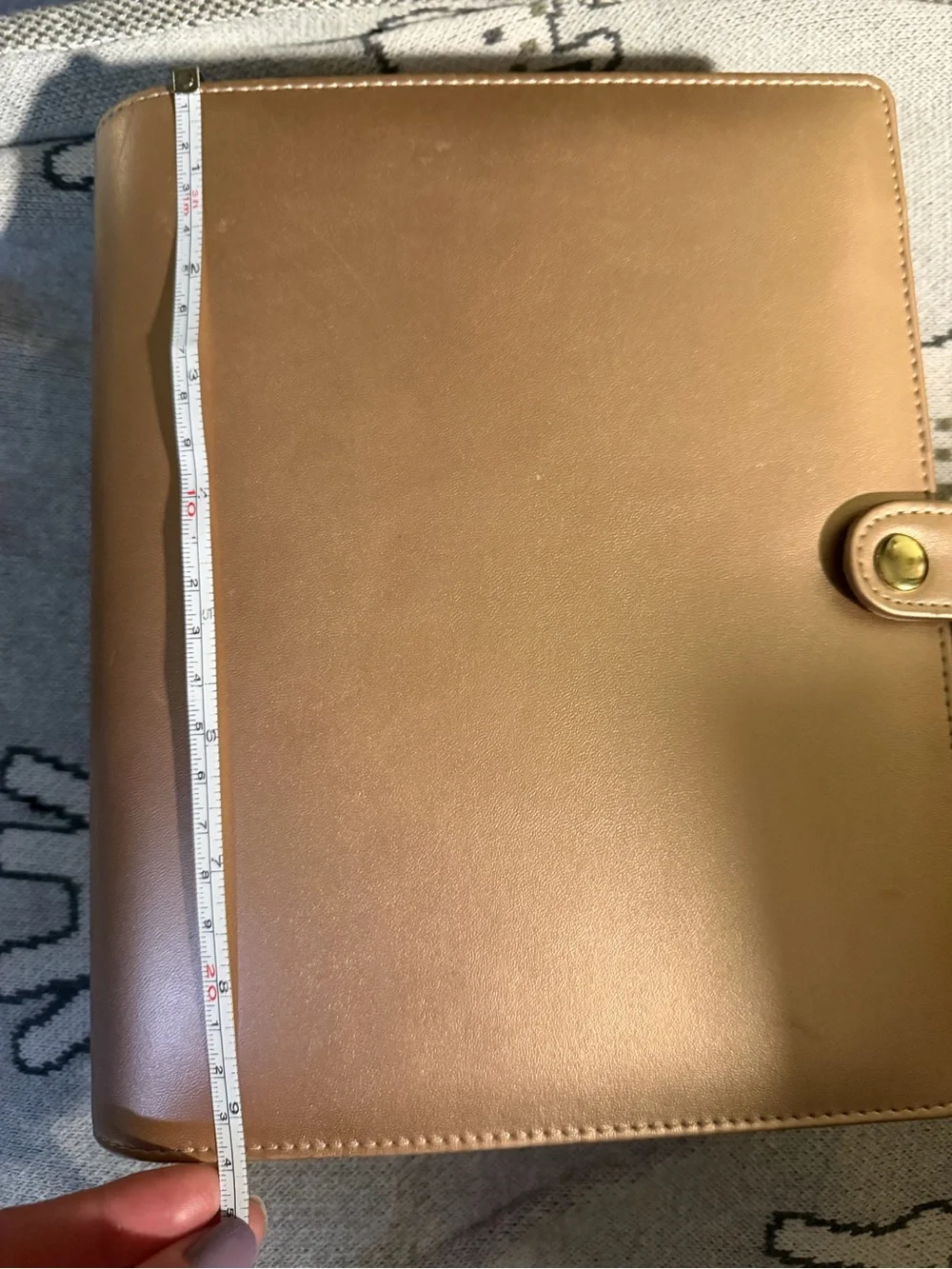 Rose Gold Home Office Planner
